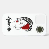 Gepersonaliseerde Afrikaanse Koningin Apple IPhone Case-Mate iPhone Case (Achterkant (horizontaal))