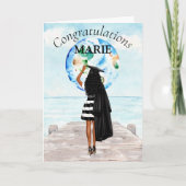 Gepersonaliseerde Afro-Amerikaanse felicitaties Kaart (Voorkant)