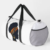 Gepersonaliseerde Afrohemian Queen Reis Duffel Tas (Rechterhoek)