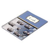 Gepersonaliseerde afspeelposities netball coach notitieboek (Linkerzijde)