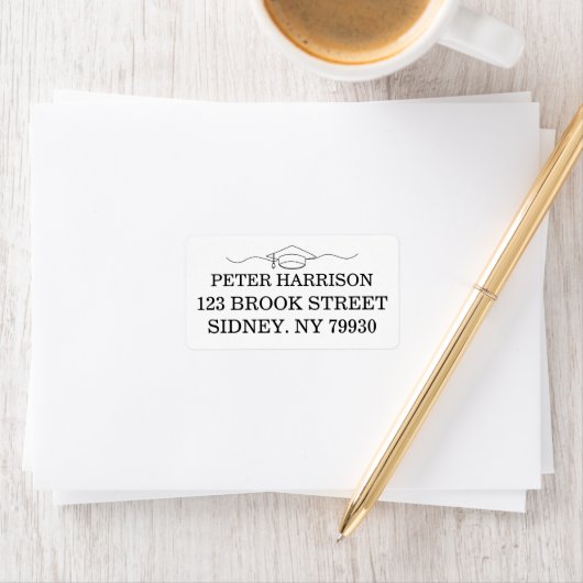 Gepersonaliseerde afstudeeraankondigingen en uitno etiket (Insitu)