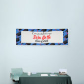 Gepersonaliseerde afstudeerfeest decor banner (Beurs)