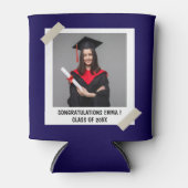 Gepersonaliseerde afstudeerfeest gunst Klasse van Blikjeskoeler (Voorkant)