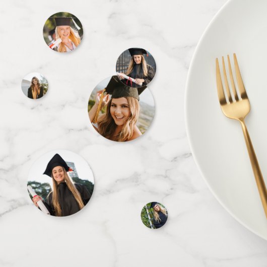 Gepersonaliseerde afstudeerfeestdecoratie Afstuder Confetti (Groep)