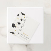 Gepersonaliseerde afstudeerpartij bedankjes labels (In situ)