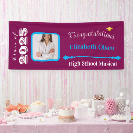 Gepersonaliseerde Afstuderen Banner Foto, Naam 202
