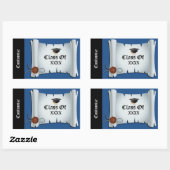 Gepersonaliseerde Afstuderen Class Event Stickers (Vel)