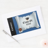 Gepersonaliseerde Afstuderen Class Event Stickers (Envelop)