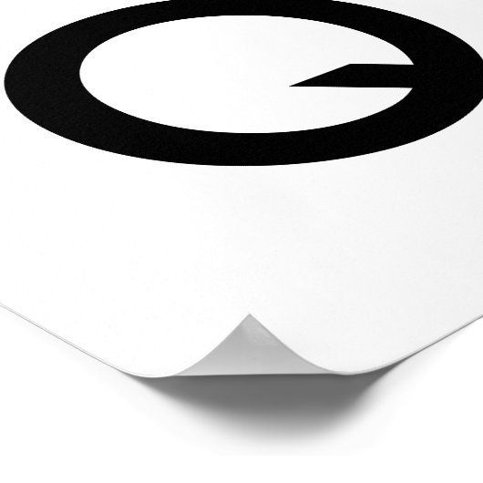 gepersonaliseerde afstuderen congraties poster (Hoek)