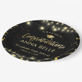 Gepersonaliseerde Afstuderen Custom Class van 2025 Papieren Bordje (Gekanteld)