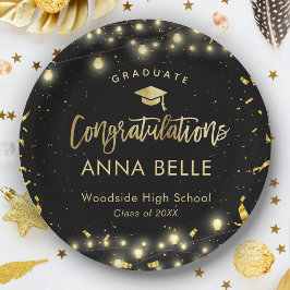 Gepersonaliseerde Afstuderen Custom Class van 2025 Papieren Bordje