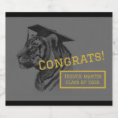 Gepersonaliseerde Afstuderen flesetiketten Bier Etiket (Enkel label)