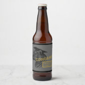 Gepersonaliseerde Afstuderen flesetiketten Bier Etiket (Voorkant)