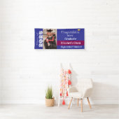 Gepersonaliseerde Afstuderen foto, naam Spandoek (Insitu)