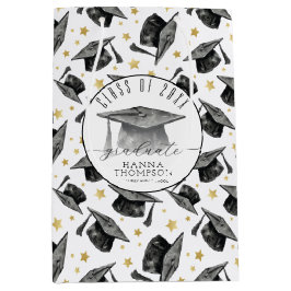 Gepersonaliseerde Afstuderen Gift Bag Afstuderen P Medium Cadeauzakje