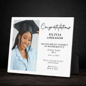 Gepersonaliseerde Afstuderen Gift Custom Bericht F Fotoplaat