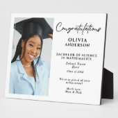 Gepersonaliseerde Afstuderen Gift Custom Bericht F Fotoplaat (Zijkant)