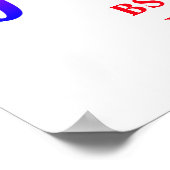 Gepersonaliseerde Afstuderen Gift Name, Year, Scho Poster (Hoek)