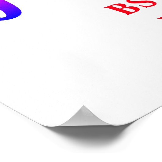 Gepersonaliseerde Afstuderen Gift Name, Year, Scho Poster (Hoek)