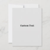 Gepersonaliseerde Afstuderen Kaart, Soaring Eagle  (Achterkant)