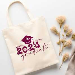 Gepersonaliseerde Afstuderen Klasse van 2024 Maroo Tote Bag