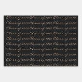 Gepersonaliseerde Afstuderen met schuifwieltjes Inpakpapier Vel (Voorkant 2)