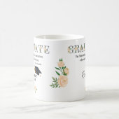 Gepersonaliseerde Afstuderen Mok Gift voor haar (Center)