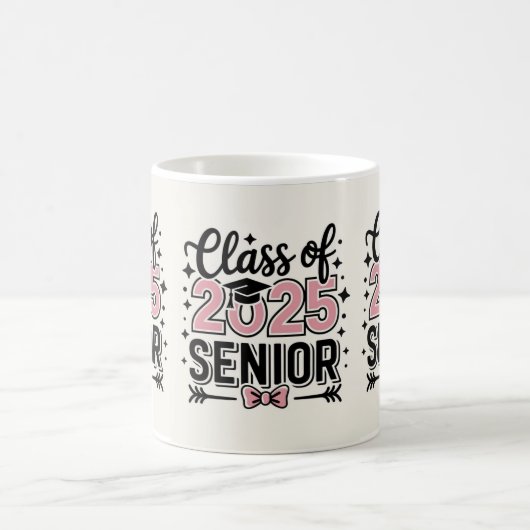 Gepersonaliseerde Afstuderen Mok – Klasse van 2025 (Center)