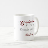 Gepersonaliseerde Afstuderen mokken (Voorkant rechts)