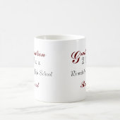 Gepersonaliseerde Afstuderen mokken (Center)