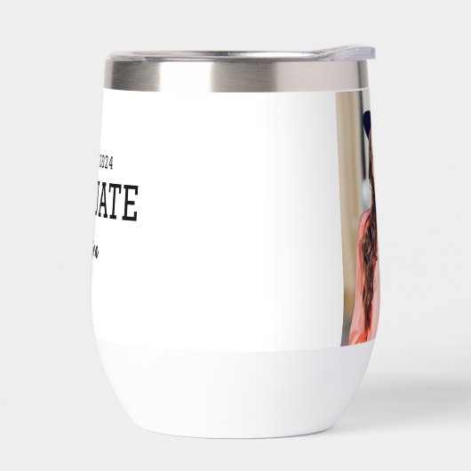 Gepersonaliseerde Afstuderen naam en foto (Links)