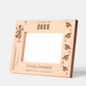 Gepersonaliseerde Afstuderen naam, school / colleg Gegraveerde Lijstjes (Links)