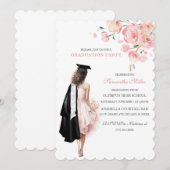 Gepersonaliseerde Afstuderen Sjabloon Kaart (Voorkant / Achterkant)