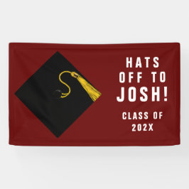 Gepersonaliseerde Afstuderen Spandoek