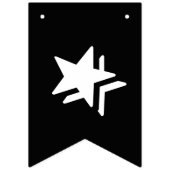 GEPERSONALISEERDE AFSTUDEREN VAN JAARLIJKS SIGN, z Vlaggetjes (Eerste vlag)