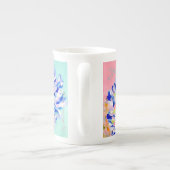 Gepersonaliseerde agapanthas koffie mok (Achterkant)