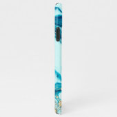 Gepersonaliseerde Agate Handgeschreven Naam Trendy iPhone Hoesje (Rechterkant)