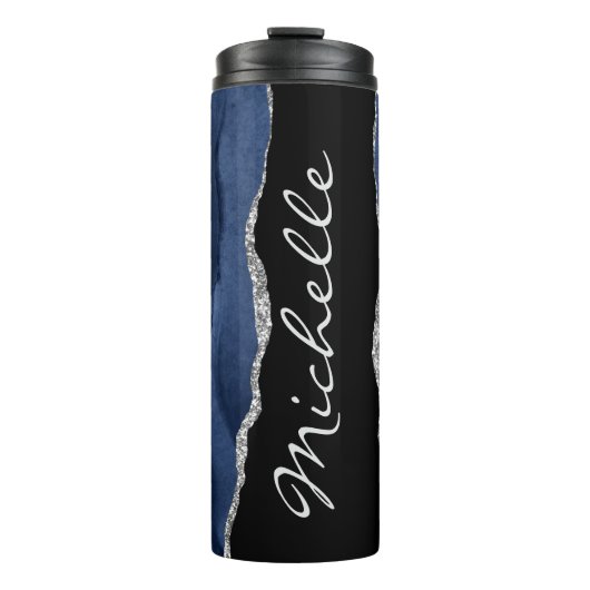 Gepersonaliseerde Agate Thermal Tumbler Thermosbeker (Voorkant)