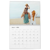 Gepersonaliseerde Agenda 2026 Familie Foto Gift Kalender (Mar 2026)