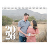 Gepersonaliseerde Agenda 2026 Familie Foto Gift Kalender (Hoes)