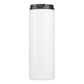 Gepersonaliseerde Ai Waterverf Siamese Cat in Flow Thermosbeker (Achterkant)