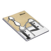 Gepersonaliseerde alchemieoven en alembolische kol notitieboek (Rechterzijde)