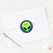 Gepersonaliseerde aLiEn Sticker (Envelop)
