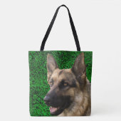 Gepersonaliseerde All-Over-Print Design: Pet Photo Tote Bag (Voorkant)