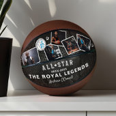 Gepersonaliseerde All-Star Photo Collage Keepsake  Basketbal