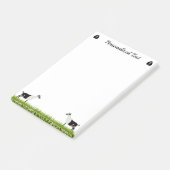 Gepersonaliseerde alpiene melkgeit post-it® notes (Schuin)