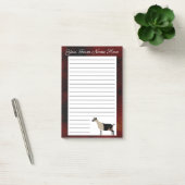 Gepersonaliseerde alpiene melkgeit post-it® notes (Kantoor)