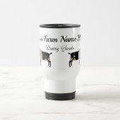 Gepersonaliseerde alpiene melkgeit reisbeker (Center)