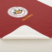 + GEPERSONALISEERDE ALUMNI Red Sherpa PMC SEAL Bla Sherpa Deken (3/4)