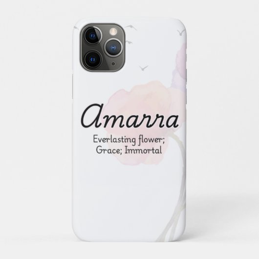 Gepersonaliseerde Amarra iPhone / iPad case (Achterkant)